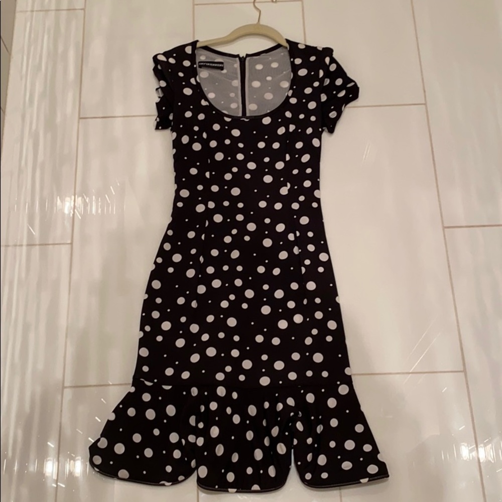GIO’ GUERRERI POLKA  DOTA DRESS